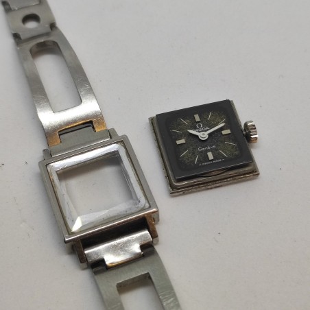 Orologio polso donna minimal Omega vintage carica manuale