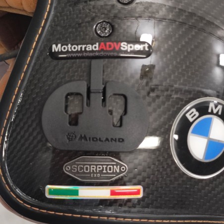Casco Jet Bellstaff by Scorpio aerografato con interfono Tg M