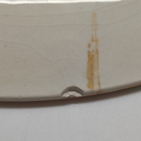 Piatto ceramica Mason's China Pottery decorato policromo d. 32 cm