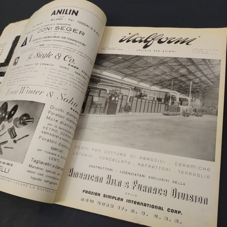 Rivista mensile La Ceramica Anno VII n° 6 Giugno 1952
