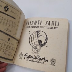 Volumetto 16x16 cm Atlante geografico mondiale Olio Carli 2