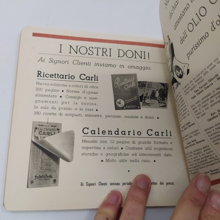 Volumetto 16x16 cm Atlante geografico mondiale Olio Carli
