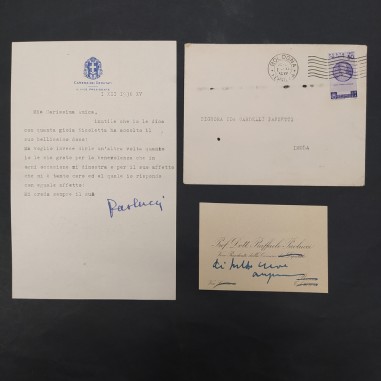 Lettera Paolucci (militare-politico-medico) Camera Deputati 1936