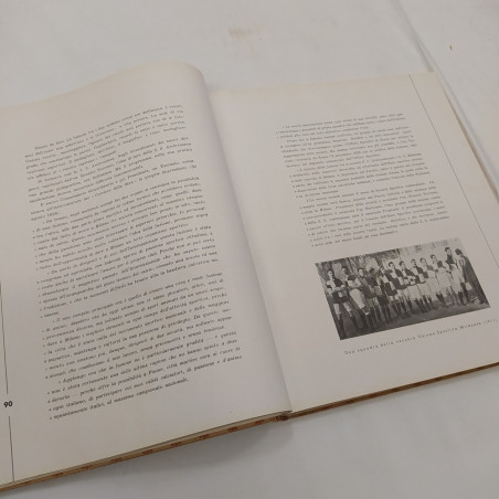 Libro I Nerazzurri e i loro 5 cinque scudetti, rilegatura ricostruita