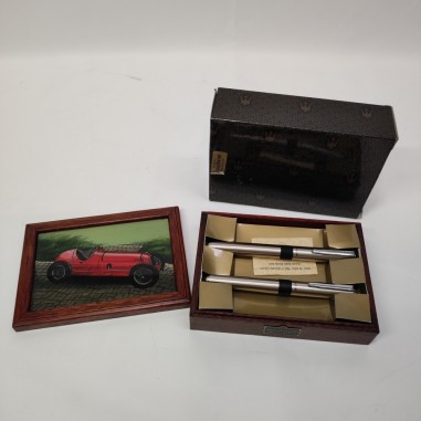 Cofanetto Maserati con penna stilografica e portamina Tombow nuove