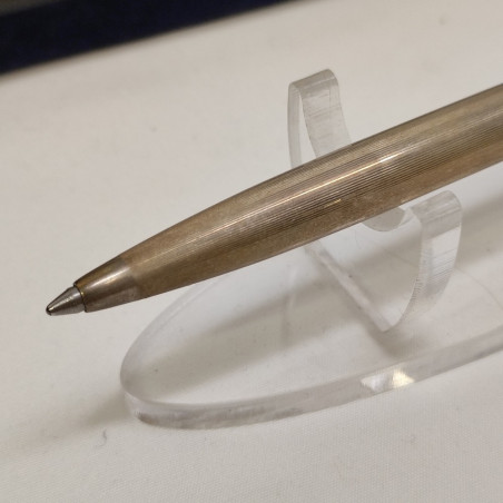 Penna a sfera ballpoint Marlen mod. Van Gogh fusto argento nuova
