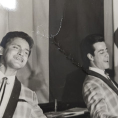 Foto complesso musicale su motonave Giulio Cesare anni 50/60 2