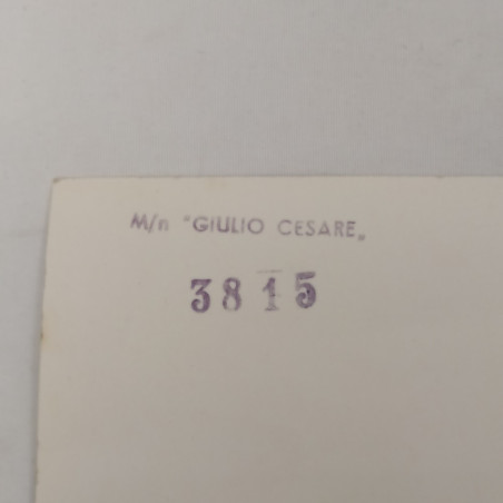 Foto complesso musicale su motonave Giulio Cesare anni 50/60