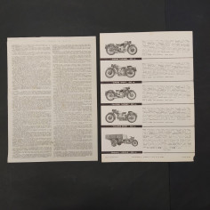 Moto Guzzi Listino prezzi 1949 e volantino modelli 1955 2