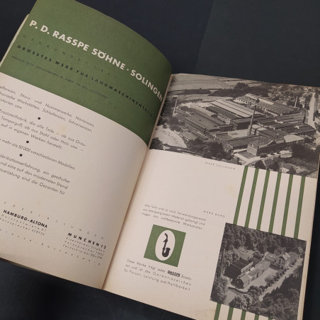 Rasspe katalogo Nr. 35 ricambi per falciatrici , trattori voltafieni 1957