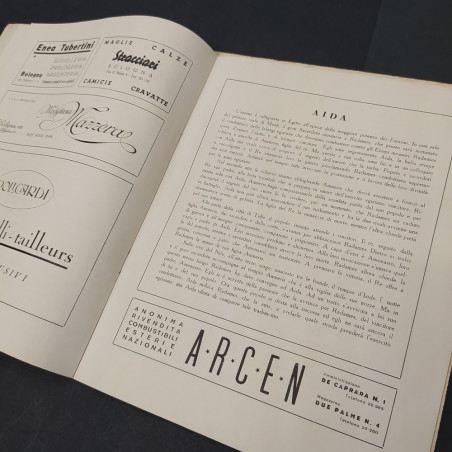 Opuscolo Stagione opera teatro comunale Bologna 1936