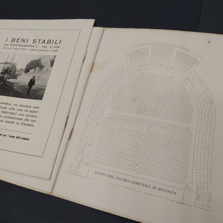Opuscolo Stagione opera teatro comunale Bologna 1936