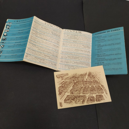 Lotto di 13 cataloghi pieghevoli Austria, tirolo e Francia anni 60/70