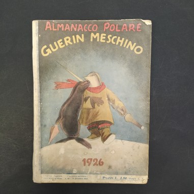 Almanacco popolare  Guerin Meschino anno 1926 - mediocre