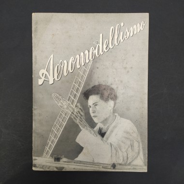 Volumetto Automodellismo 1953 Note e schizzi per allievi aeromodellisti 1953