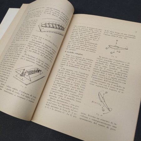Volumetto Automodellismo 1953 Note e schizzi per allievi aeromodellisti 1953