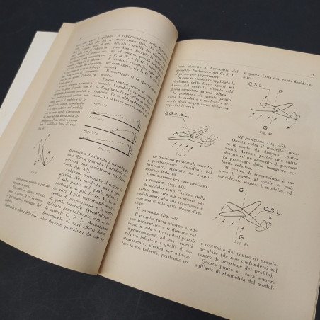 Volumetto Automodellismo 1953 Note e schizzi per allievi aeromodellisti 1953