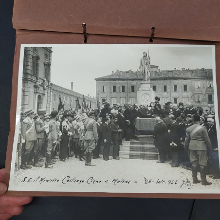 Album 51 foto visita Costanzo Ciano a Modena 26 settembre 1932