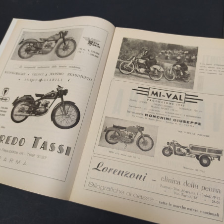 Moto Club Parma Programma Gran Premio Internazionale Motociclismo 1953
