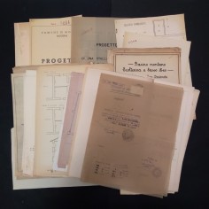 Accumulo progetti per costruzioni rurali comuni provincia di Modena anni 50