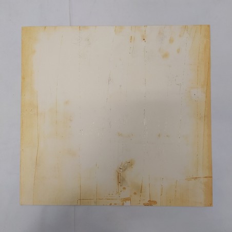 Acquerello 34x32 cm firma INK scena di un contabile al lavoro