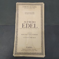 Cartella Comune di Parma 68 figurini inediti di Alfredo Edel 1984