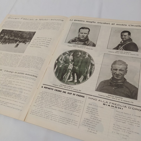Rivista MCP Moto Club Parma 2 Giugno 1934 II XII Numero unico