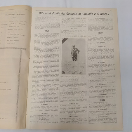 Rivista MCP Moto Club Parma 2 Giugno 1934 II XII Numero unico