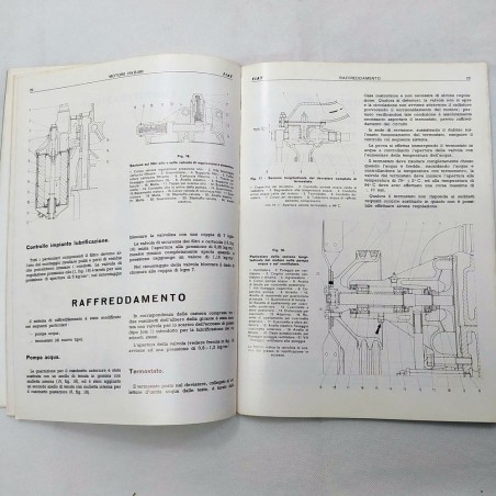 Supplemento manuale delle riparazioni Fiat 219B.000, 1970. Aloni