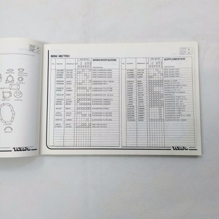 Catalogo ricambi I.V.R.A. adattabili per Austin-Rover Innocenti, Metro Range '87