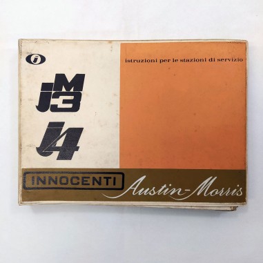 Istruzioni per le stazioni di servizio Innocenti, Austin-Morris, 1965. Mediocre