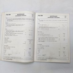Fascicolo dati per le riparazioni delle auto Fiat 126, 1972. Vistose macchie 2