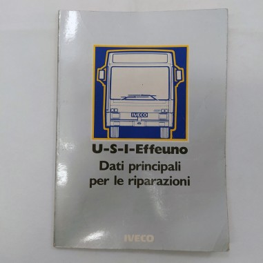 IVECO Dati per le riparazioni autobus U-S-I-Effeuno, 1984. Pieghe e sbucciature