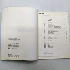 Volume Fiat 238 E, 1981. Copertina con segni del tempo 2