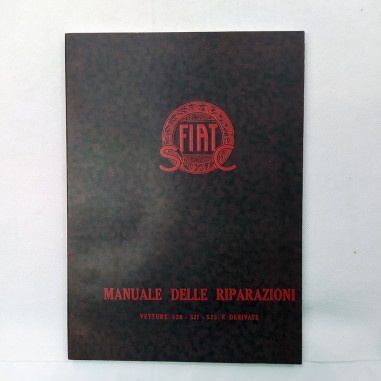 Copia Manuale delle riparazioni vetture Fiat 520, 521, 525 e derivate, 1930