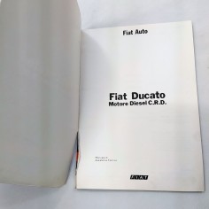 Manuale di assistenza tecnica Fiat Ducato motore Diesel CRD. Sbiadito e pieghe 2