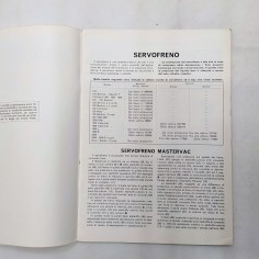 Fascicolo  Dati per le riparazioni vetture Fiat, 1973. Piccoli strappi sul bordo 2