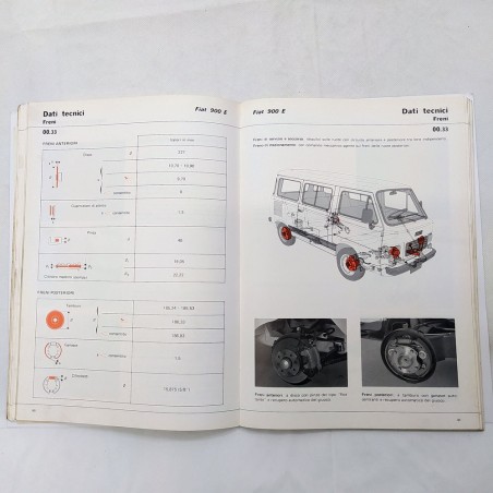 Volume Fiat 900 E, 1980 con copia aggiuntiva della copertina originale