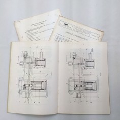 Libretto impianto frenante Fiat 242 Full power, comprese fotocopie 1975. Macchie 2