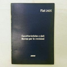 Caratteristiche e dati - Norme per le revisioni Fiat 242E. Aloni e polvere