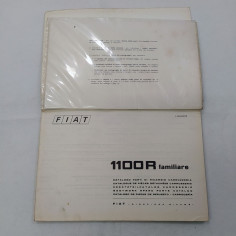 Catalogo parti di ricambio Fiat 1100R familiare, 1968. Polvere e sbucciature 2