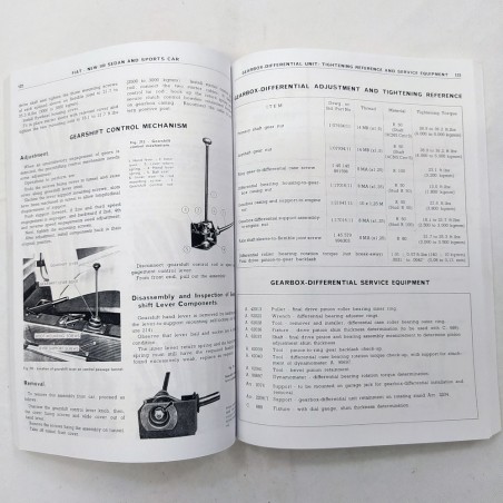 Copia Shop Manuale Fiat New 500 Sedan and sports car in inglese. Buono