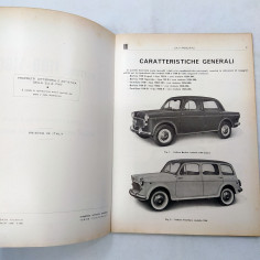 Caratteristiche e dati, norme per revisioni Fiat 1100-1100D, 1963. Sbucciature 2