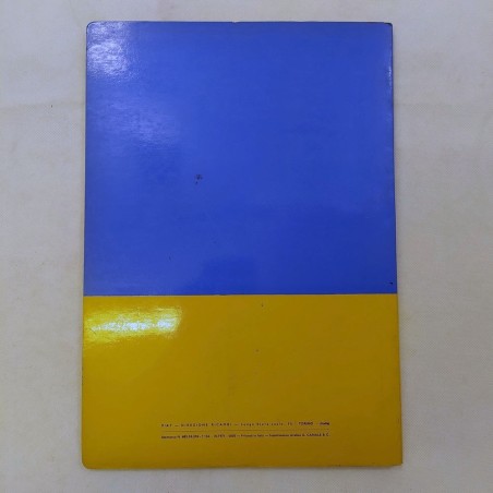 Fiat 128 rally Catalogo parti di ricambio carrozzeria, 1971. Macchie e polvere