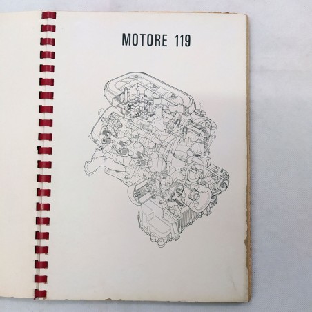 Alfa Romeo Revisione motore 119 - Scuola Rilegatura spirale. Piccoli strappi
