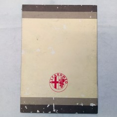 Alfa Romeo Product bulletin modelli Alfa 90 tipo 162, 1985. Macchie 2