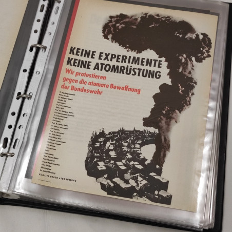 Blocco 52 locandine tedesche propaganda politica anni 30/40