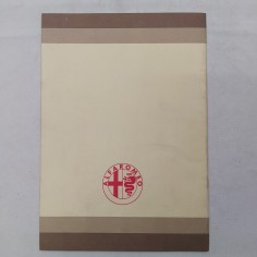 Alfa Romeo Product bulletin vetture Alfa 90 tipo 162, 1985. Macchie d'officina 2