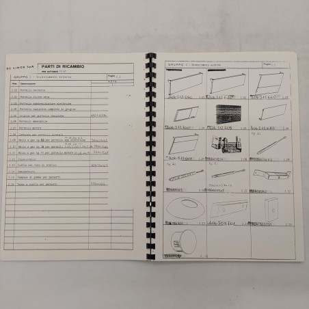 Copie Catalogo parti di ricambio Autobus INBUS De Simon - Spirale. Polvere