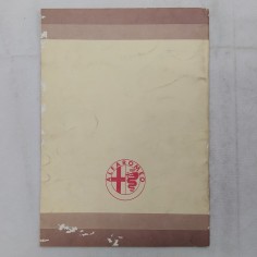 Vetture Alfa Romeo Alfa 90 tipo 162 - Product bulletin, 1984. Macchie e strappi 2